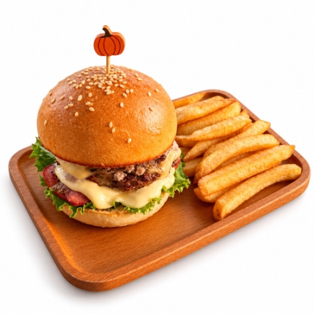 BURGER BÒ PHÔ MAI
