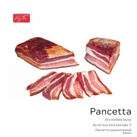 Pancetta Thịt Hun Khói Kiểu Ý