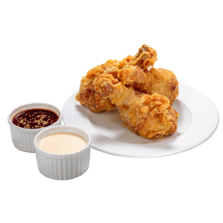 3 FRIED CHICKEN LEGS
