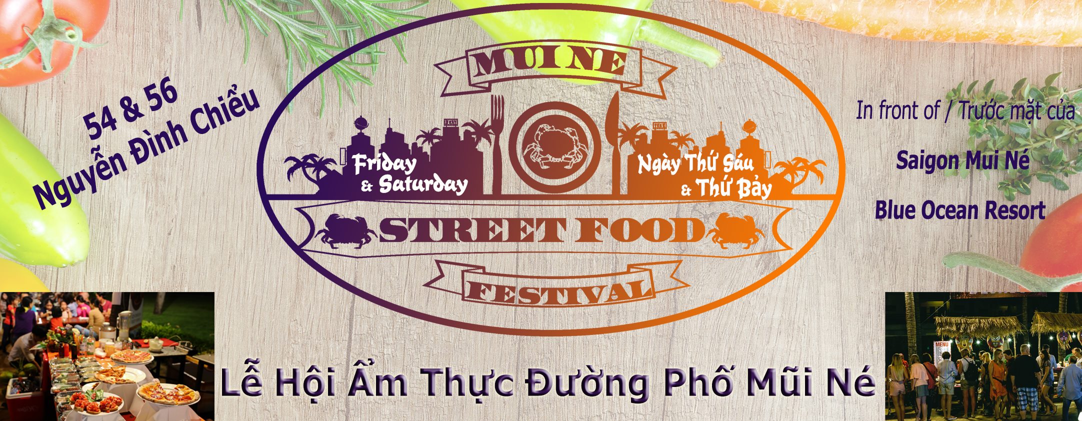Lễ hội ẩm thực đường phố Mũi Né - Street food festival