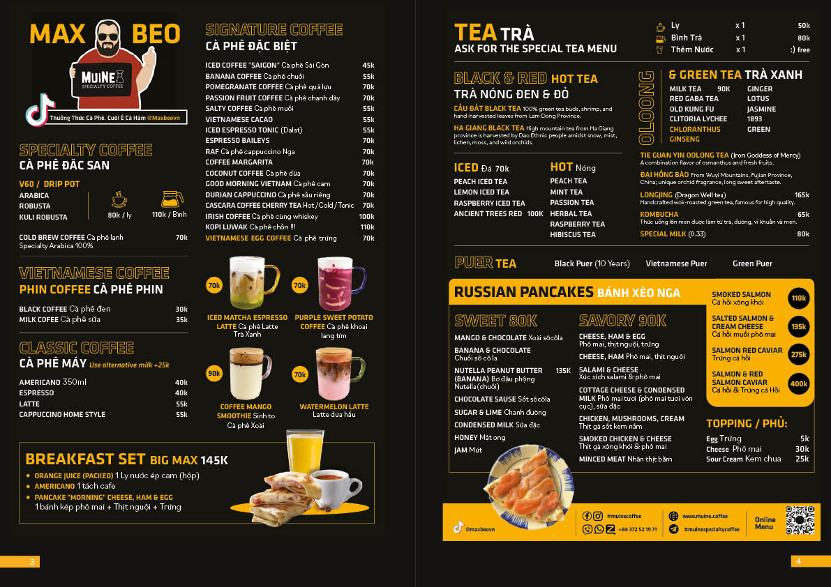 Drink Menu Drink Menu